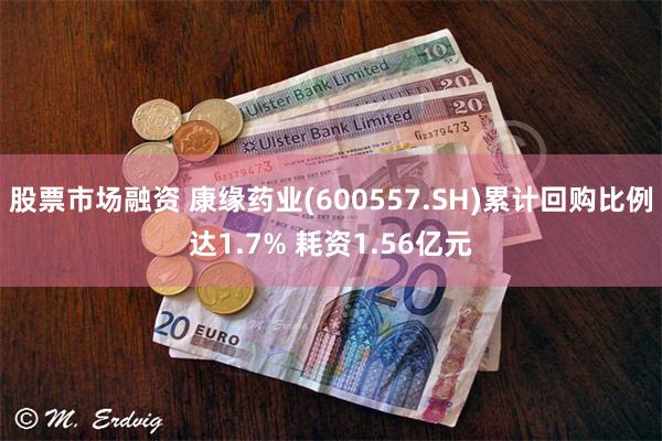 股票市场融资 康缘药业(600557.SH)累计回购比例达1.7% 耗资1.56亿元