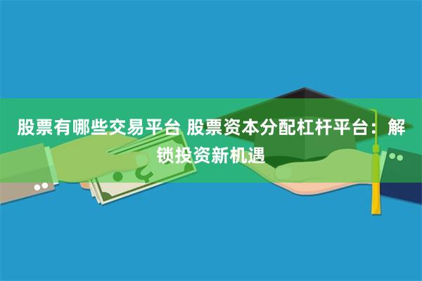 股票有哪些交易平台 股票资本分配杠杆平台：解锁投资新机遇