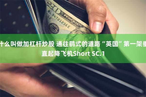 什么叫做加杠杆炒股 通往鹞式的道路“英国”第一架垂直起降飞机Short SC.1