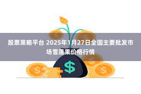 股票策略平台 2025年1月27日全国主要批发市场雪莲果价格行情